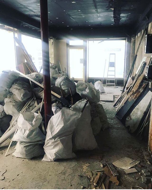 Chantier de démolition, vue 3