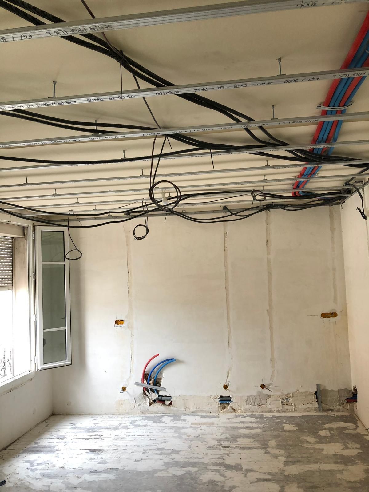Installation électrique, vue 1