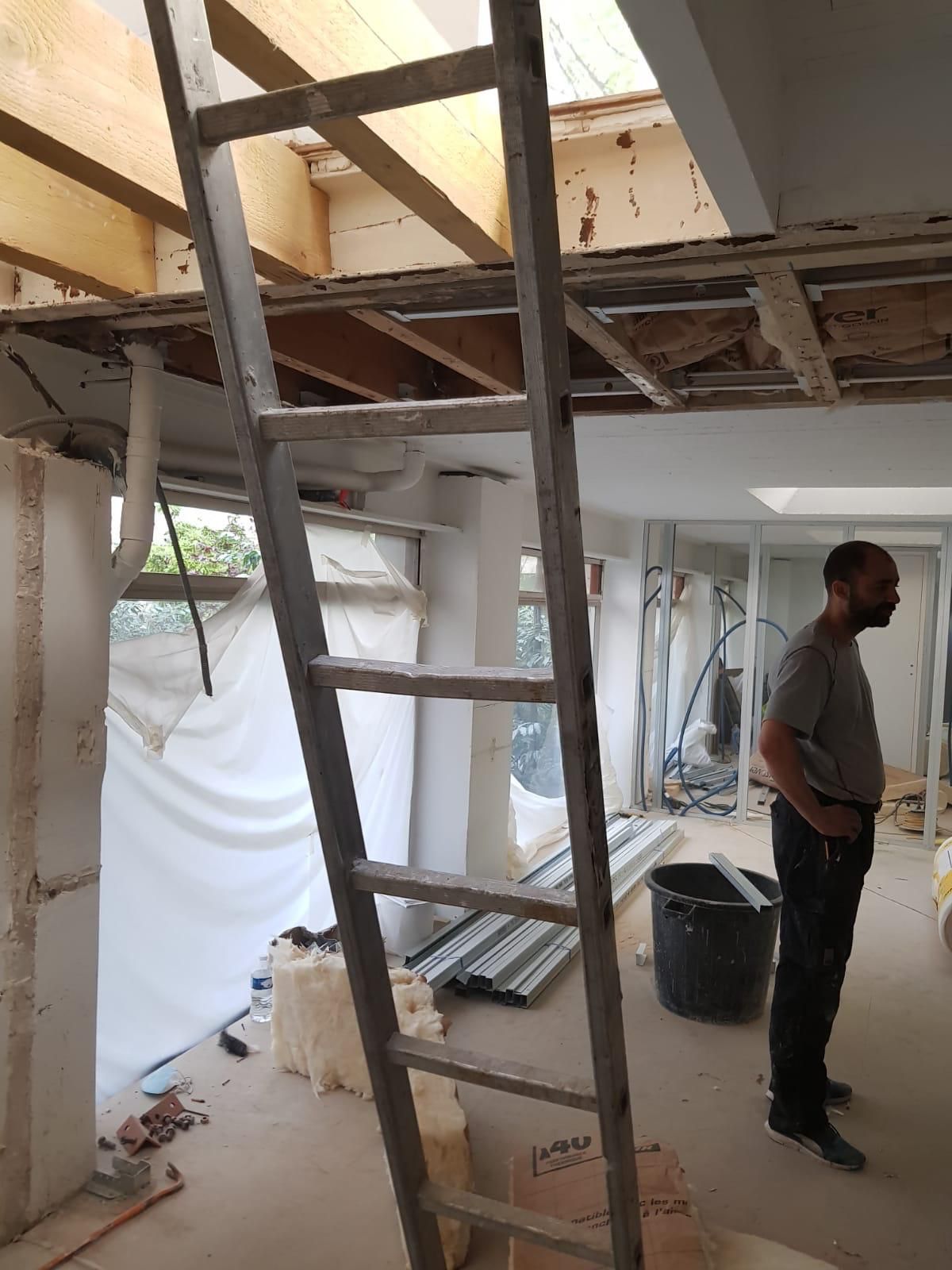 Réalisation de maçonnerie, vue 4