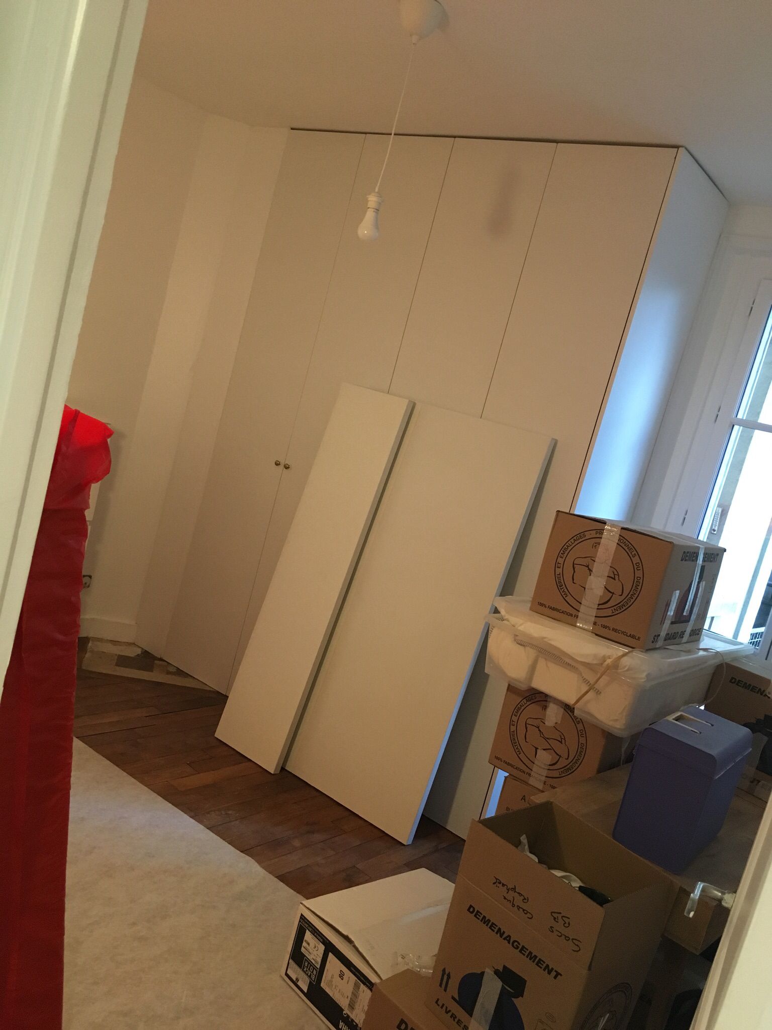 Réalisation de peinture, vue 1
